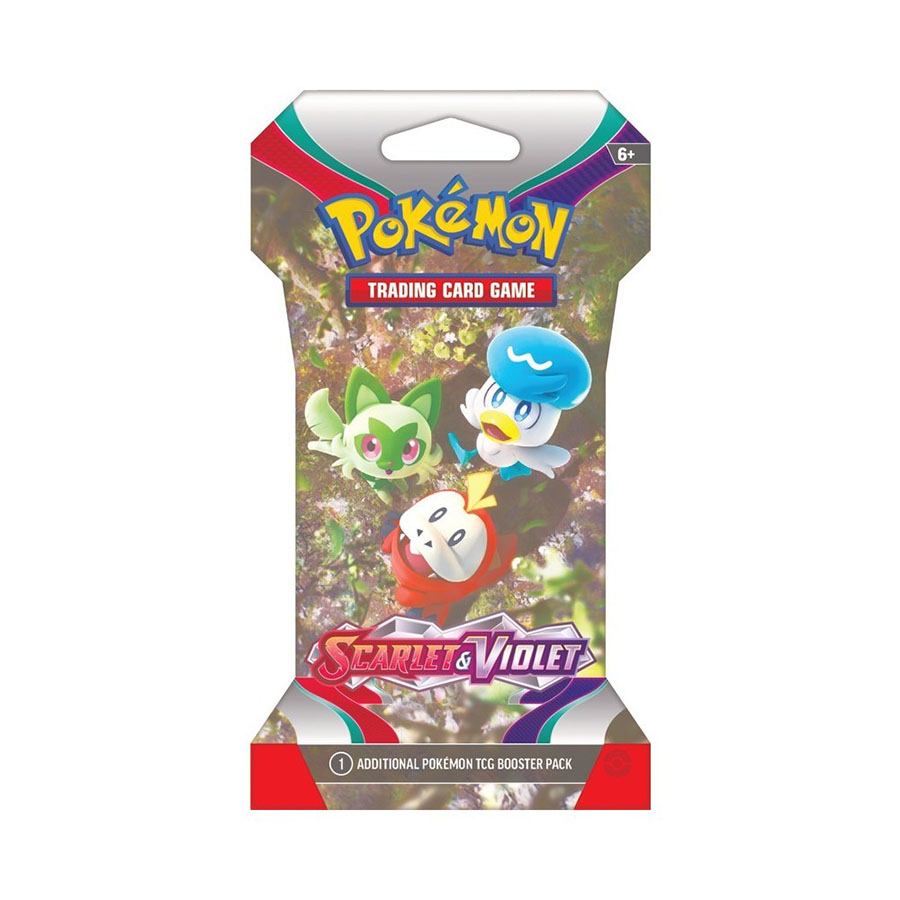 Pokemon Scarlet And Violet Sleeved Booster Pack