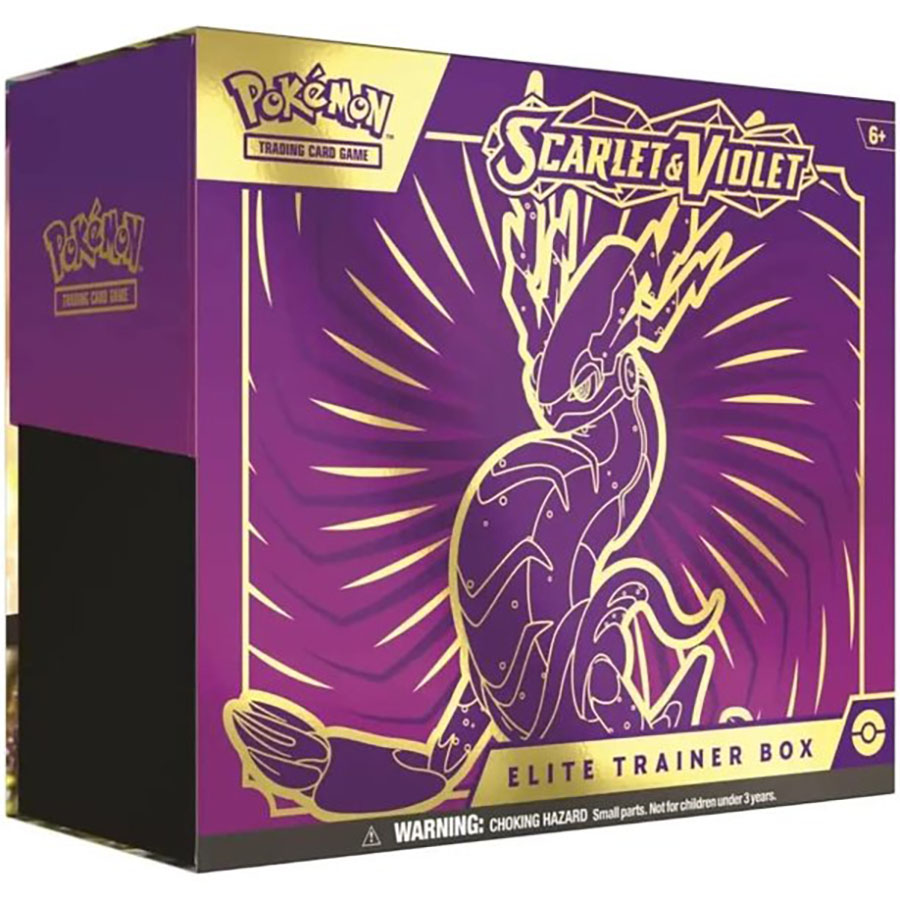 Pokemon Scarlet And Violet Elite Trainer Box (Filled Randomly)