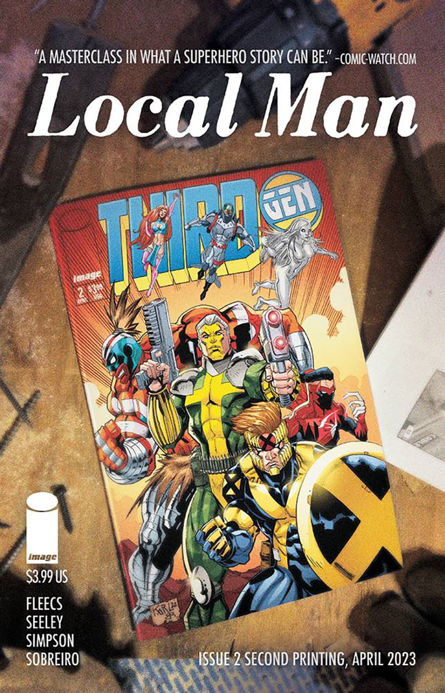 Local Man #2 Cover C 2nd Ptg