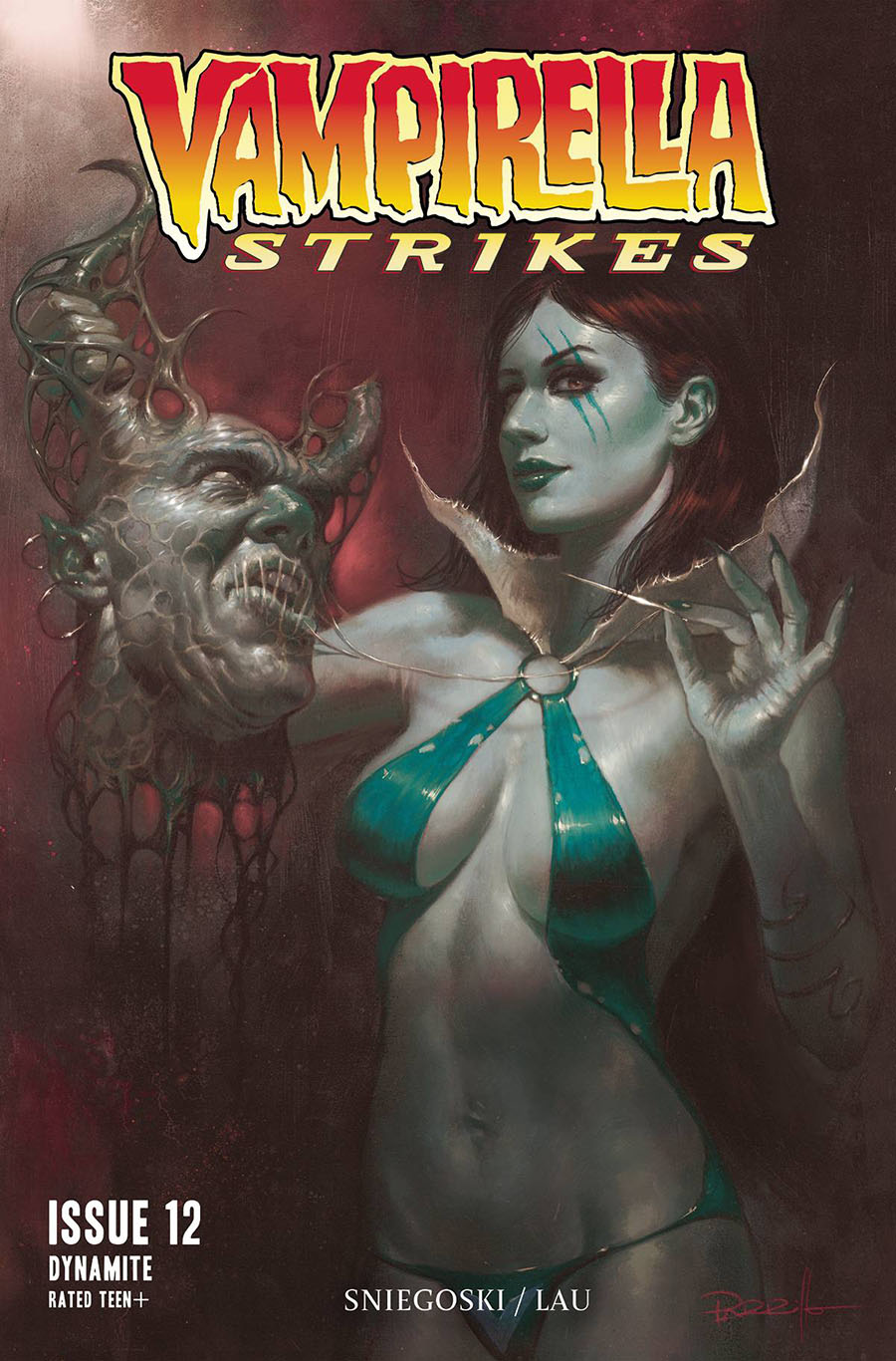 Vampirella Strikes Vol 3 #12 Cover M Variant Lucio Parrillo Ultraviolet Cover