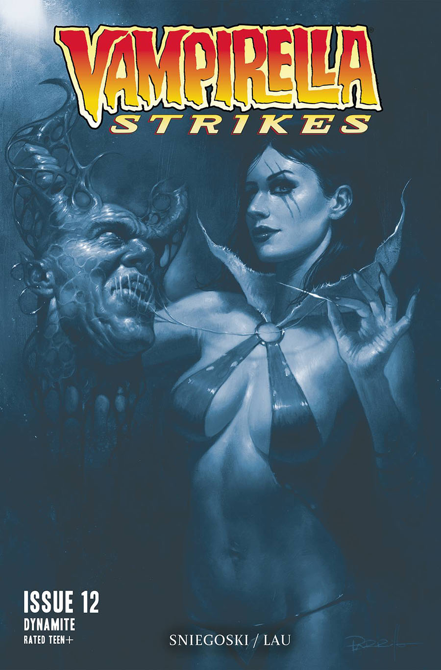Vampirella Strikes Vol 3 #12 Cover N Incentive Lucio Parrillo Tint Cover