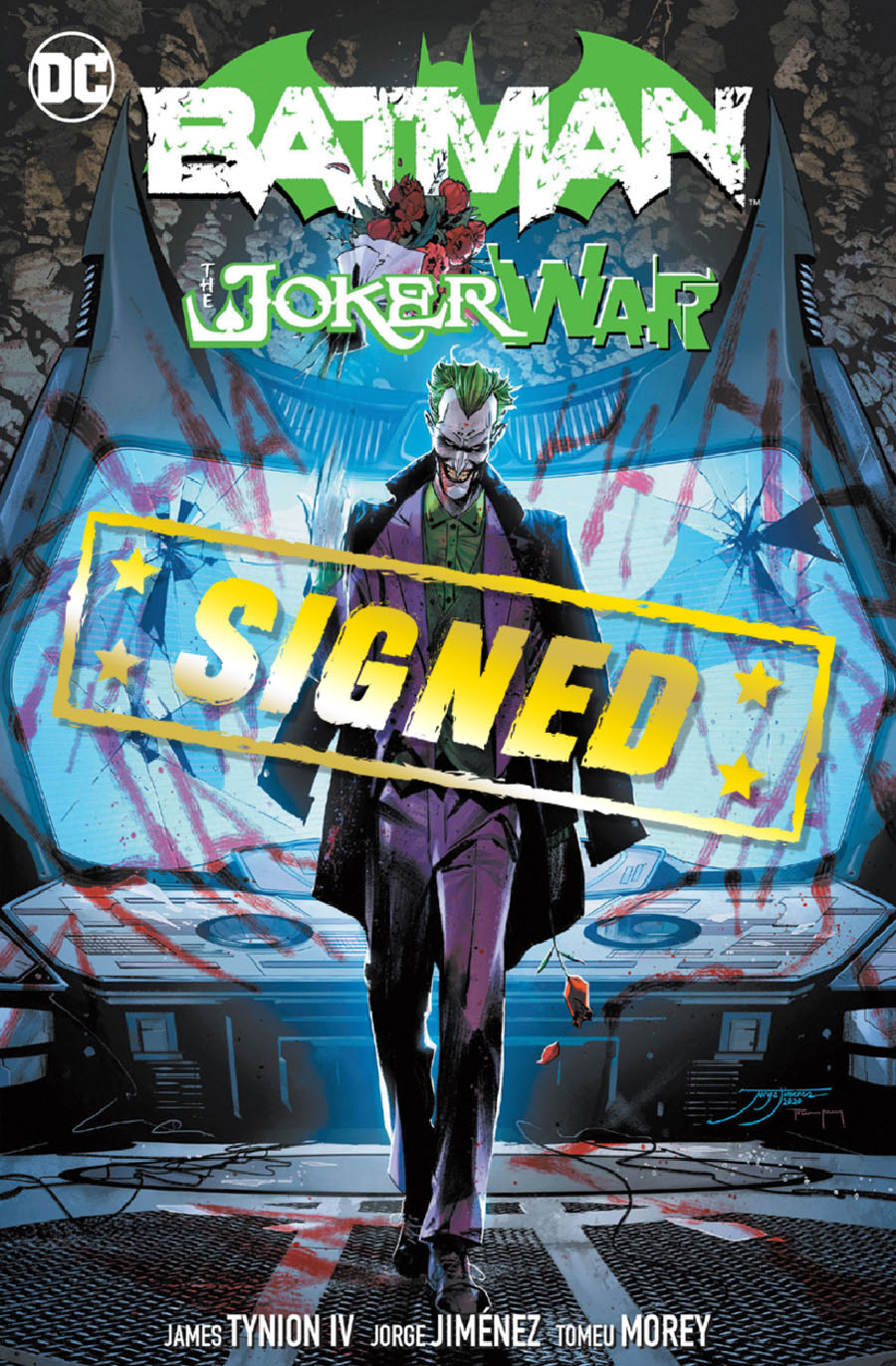 Batman (2020) Vol 2 The Joker War TP Signed By James Tynion IV
