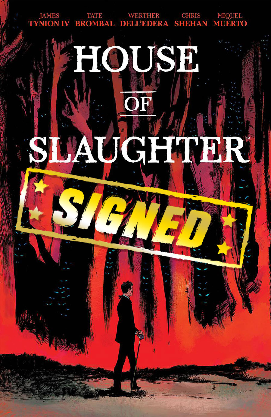 House Of Slaughter Vol 1 The Butchers Mark TP Discover Now Edition Signed By James Tynion IV