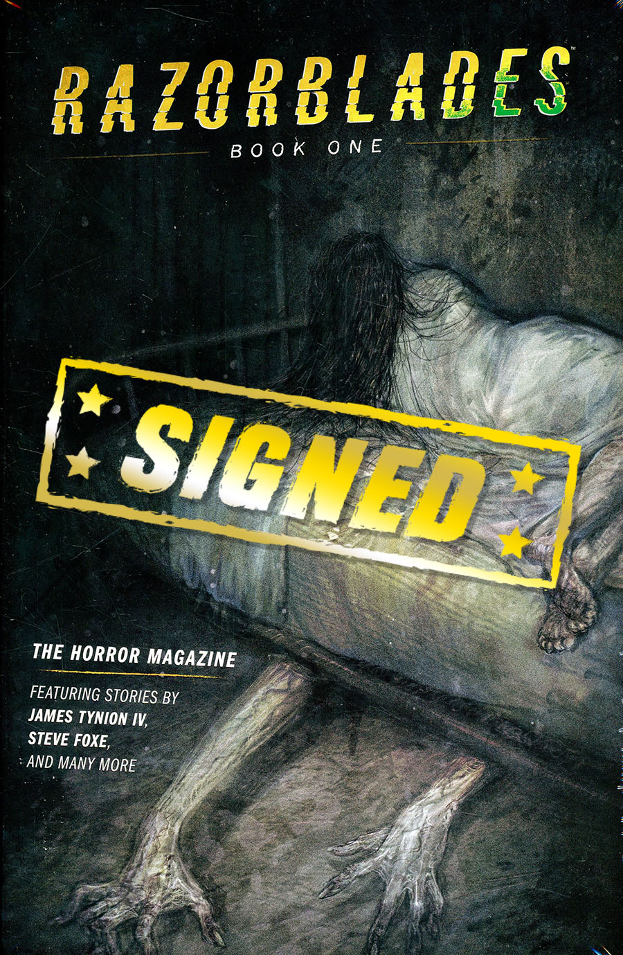 Razorblades Horror Magazine Omnibus Book 1 HC Signed By James Tynion IV