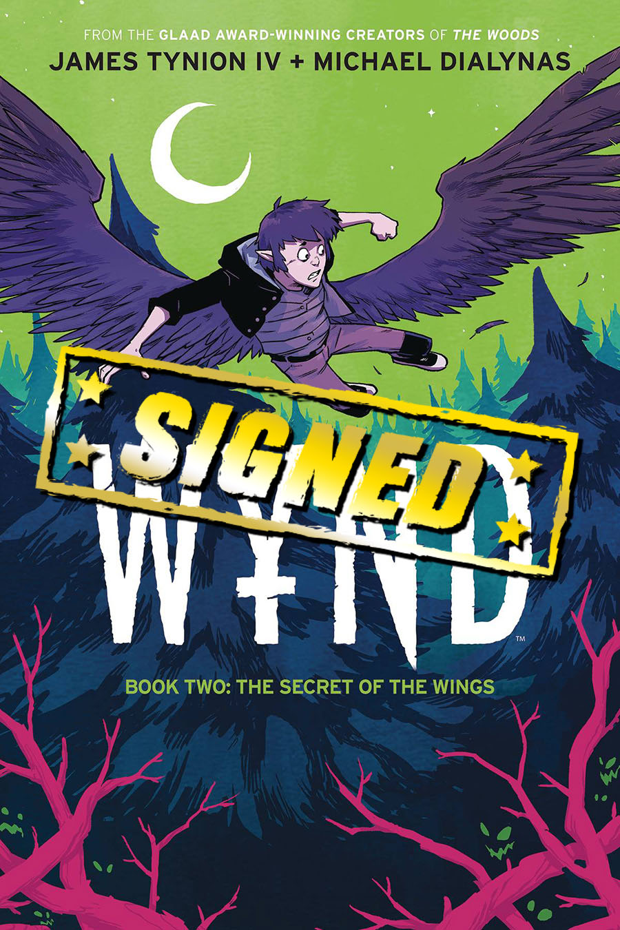 Wynd Book 2 Secret Of The Wings TP Signed By James Tynion IV