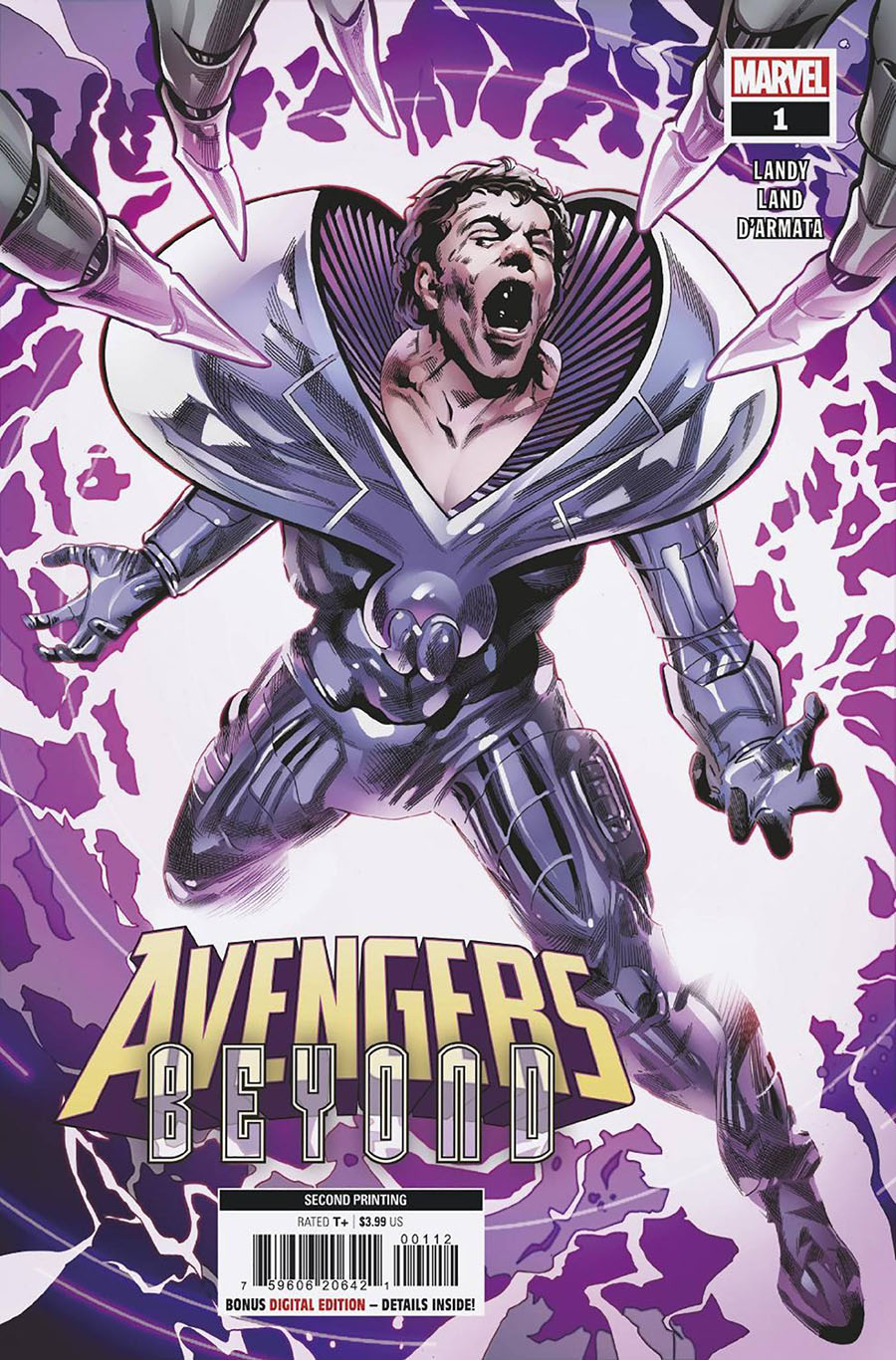 Avengers Beyond #1 Cover E 2nd Ptg Greg Land Variant Cover