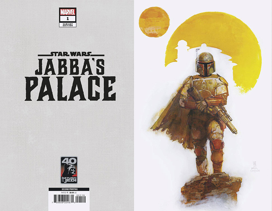 Star Wars Return Of The Jedi Jabbas Palace #1 (One Shot) Cover G 2nd Ptg Incentive Alex Maleev Variant Cover