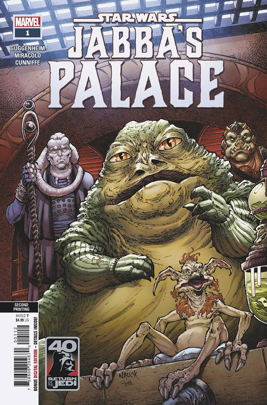 Star Wars Return Of The Jedi Jabbas Palace #1 (One Shot) Cover F 2nd Ptg Todd Nauck Variant Cover