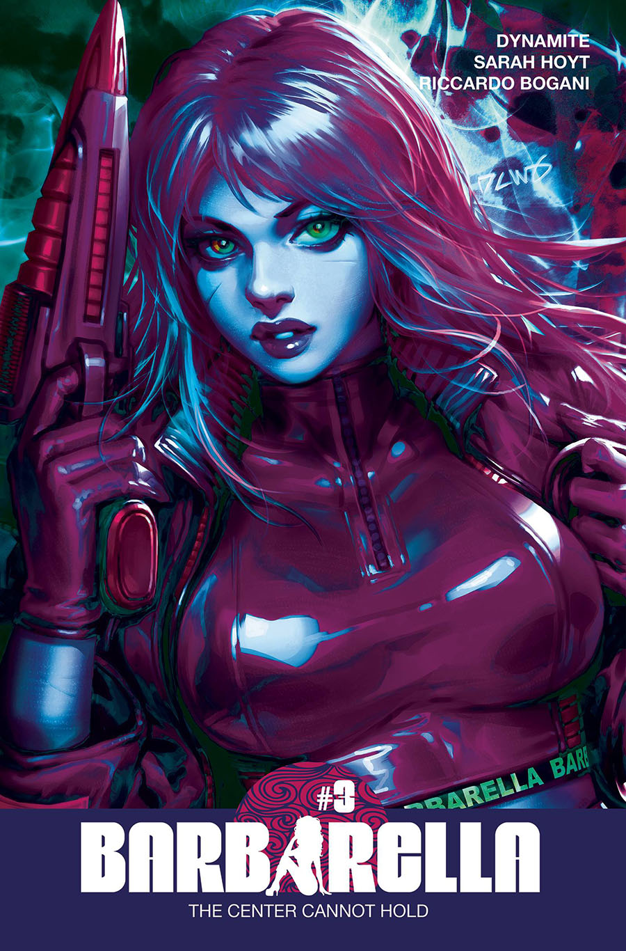 Barbarella Center Cannot Hold #3 Cover M Variant Derrick Chew Ultraviolet Cover