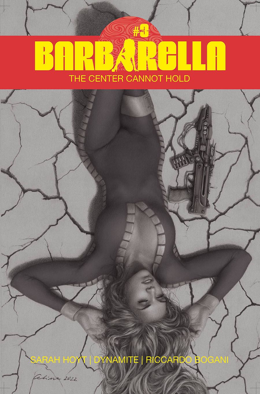 Barbarella Center Cannot Hold #3 Cover N Incentive Celina Black & White Cover