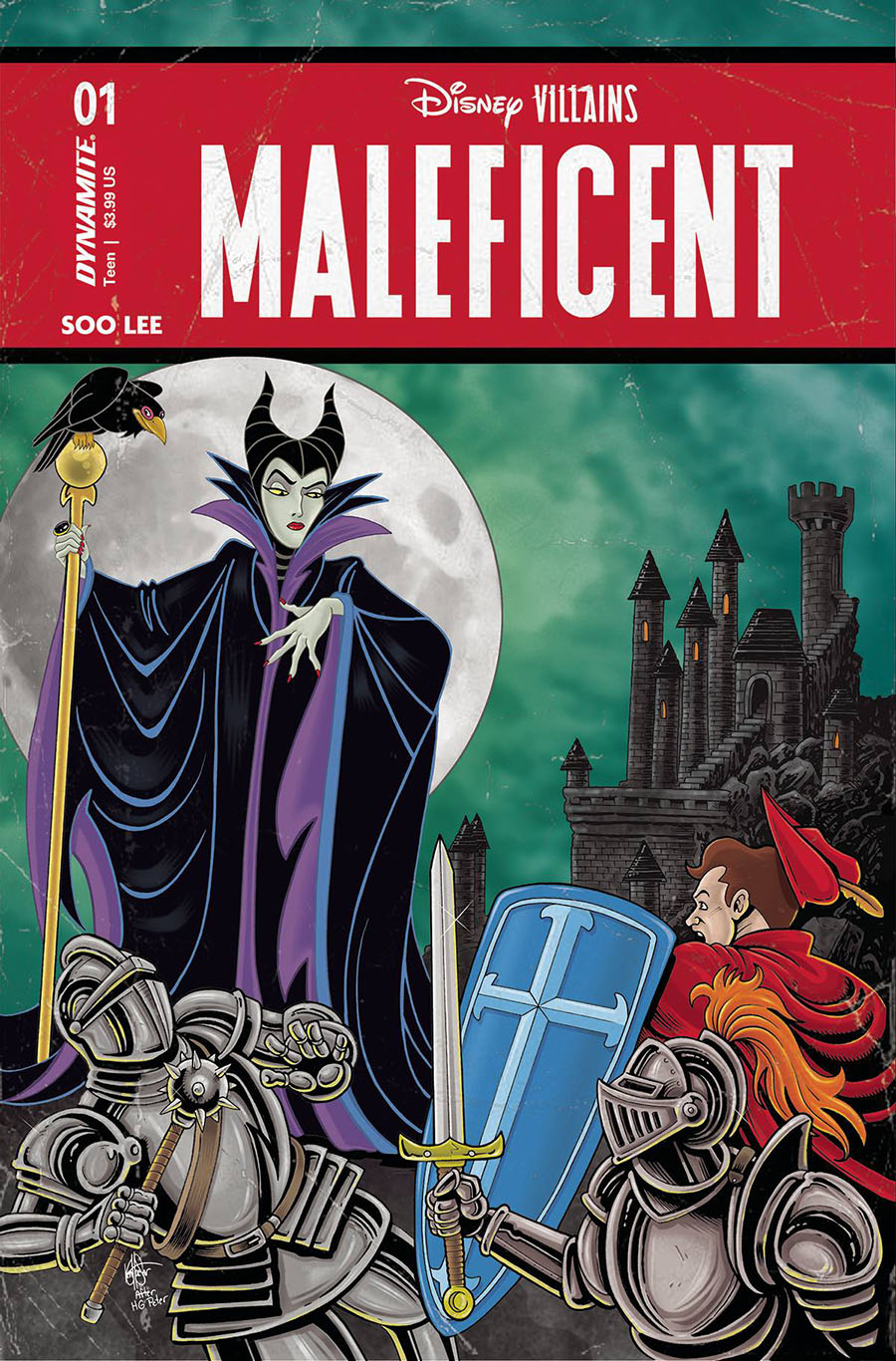 Disney Villains Maleficent #1 Cover W Variant Ken Haeser Cover