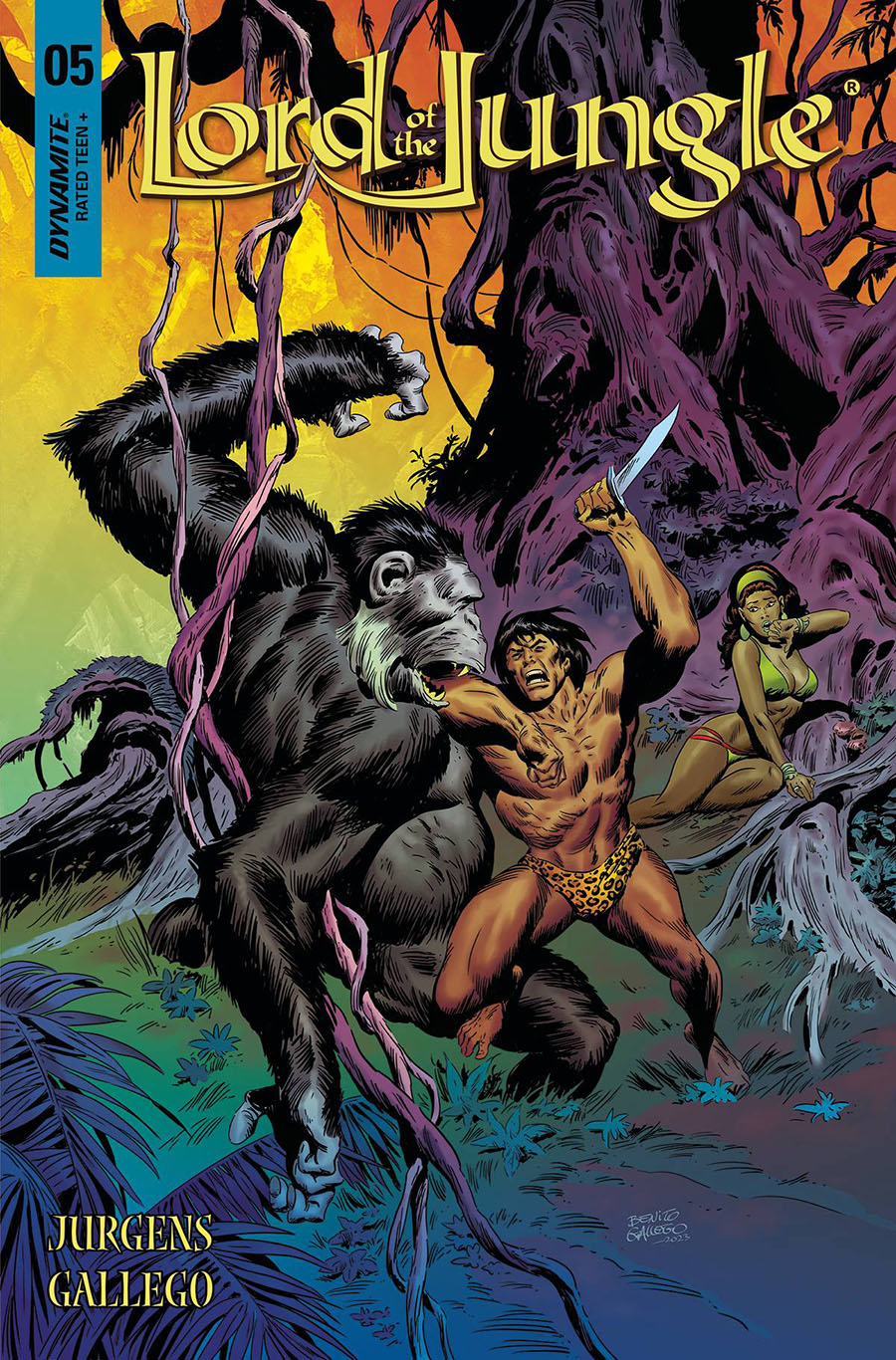 Lord Of The Jungle Vol 2 #5 Cover K Variant Benito Gallego Cover