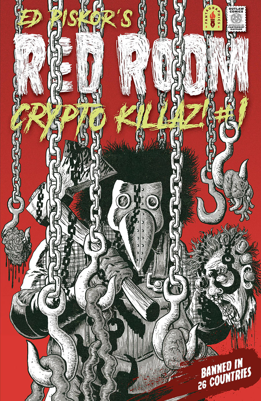 Red Room Crypto Killaz #1 Cover B Incentive Ed Piskor Variant Cover
