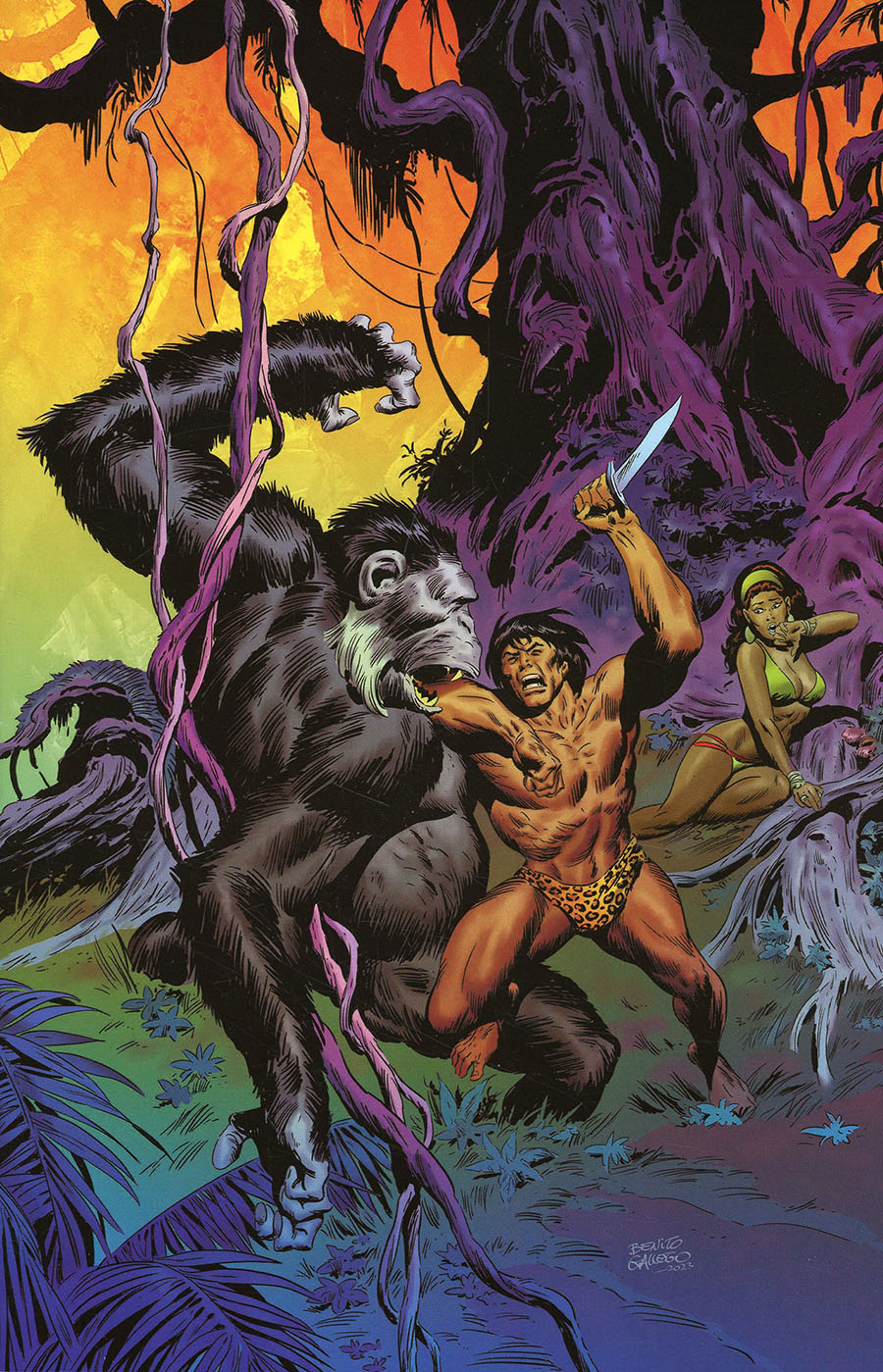 Lord Of The Jungle Vol 2 #5 Cover L Incentive Benito Gallego Virgin Cover