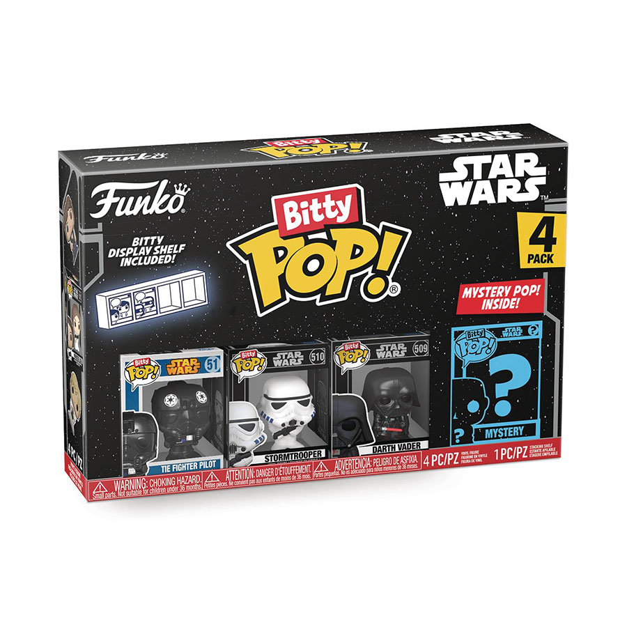 Bitty POP Star Wars Darth Vader 4-Pack Vinyl Figure