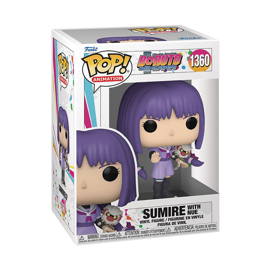 POP Animation Boruto Sumire With Nue Vinyl Figure