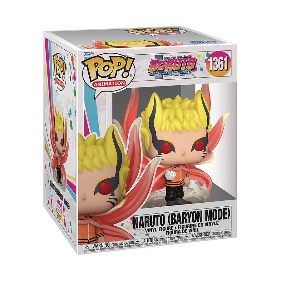 POP Super Boruto Naruto Baryon Mode Vinyl Figure