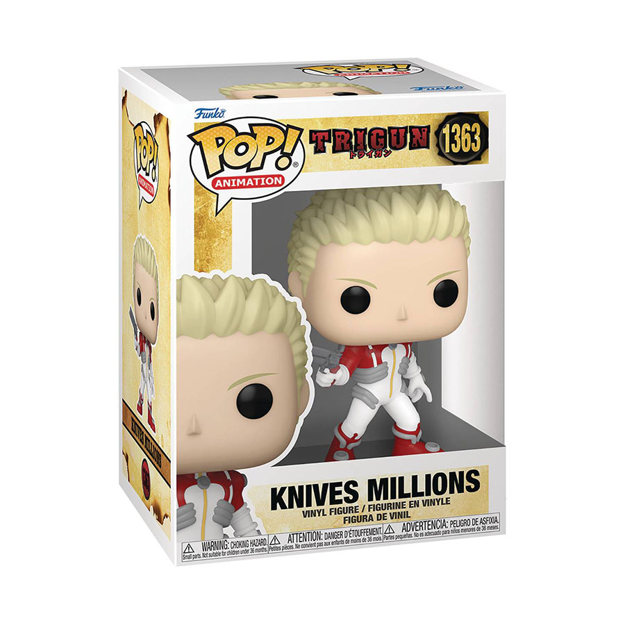 POP Animation Trigun Knives Millions Vinyl Figure