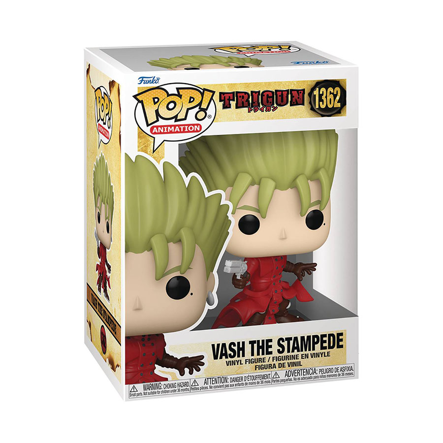 POP Animation Trigun Vash The Stampede Vinyl Figure