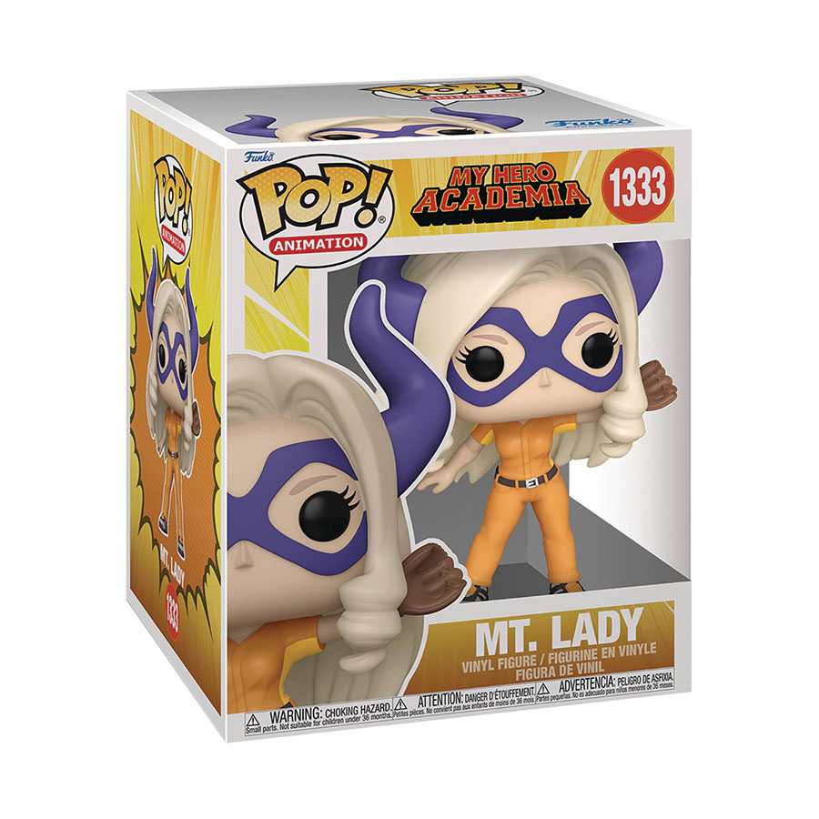 POP Super My Hero Academia Hero League Baseball Mt Lady Vinyl Figure