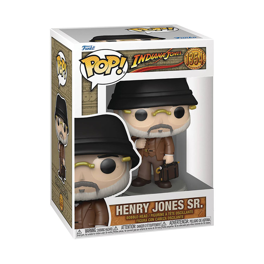 POP Movies The Last Crusade Henry Jones Sr Vinyl Bobble Head
