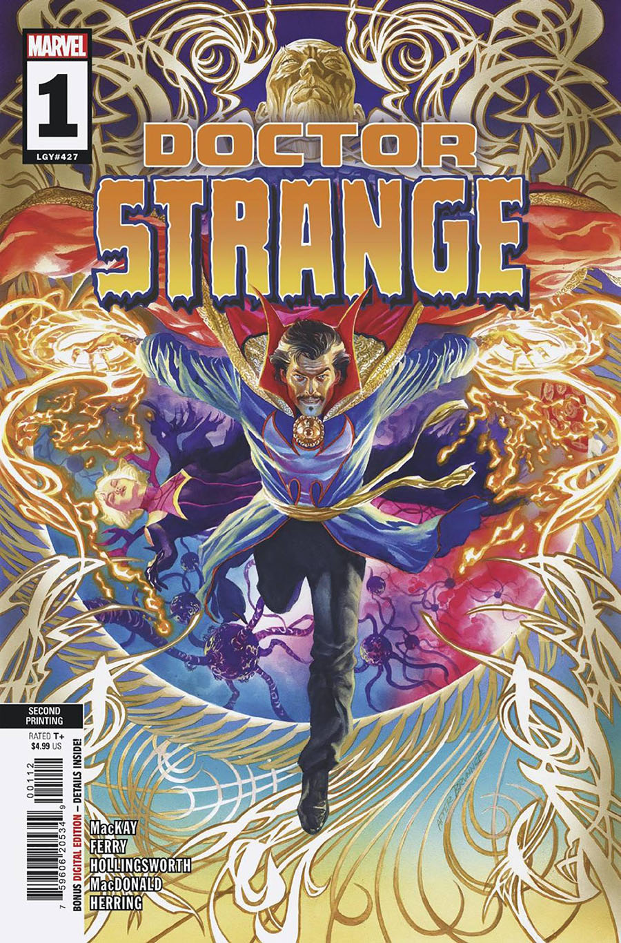 Doctor Strange Vol 6 #1 Cover H 2nd Ptg Alex Ross Variant Cover