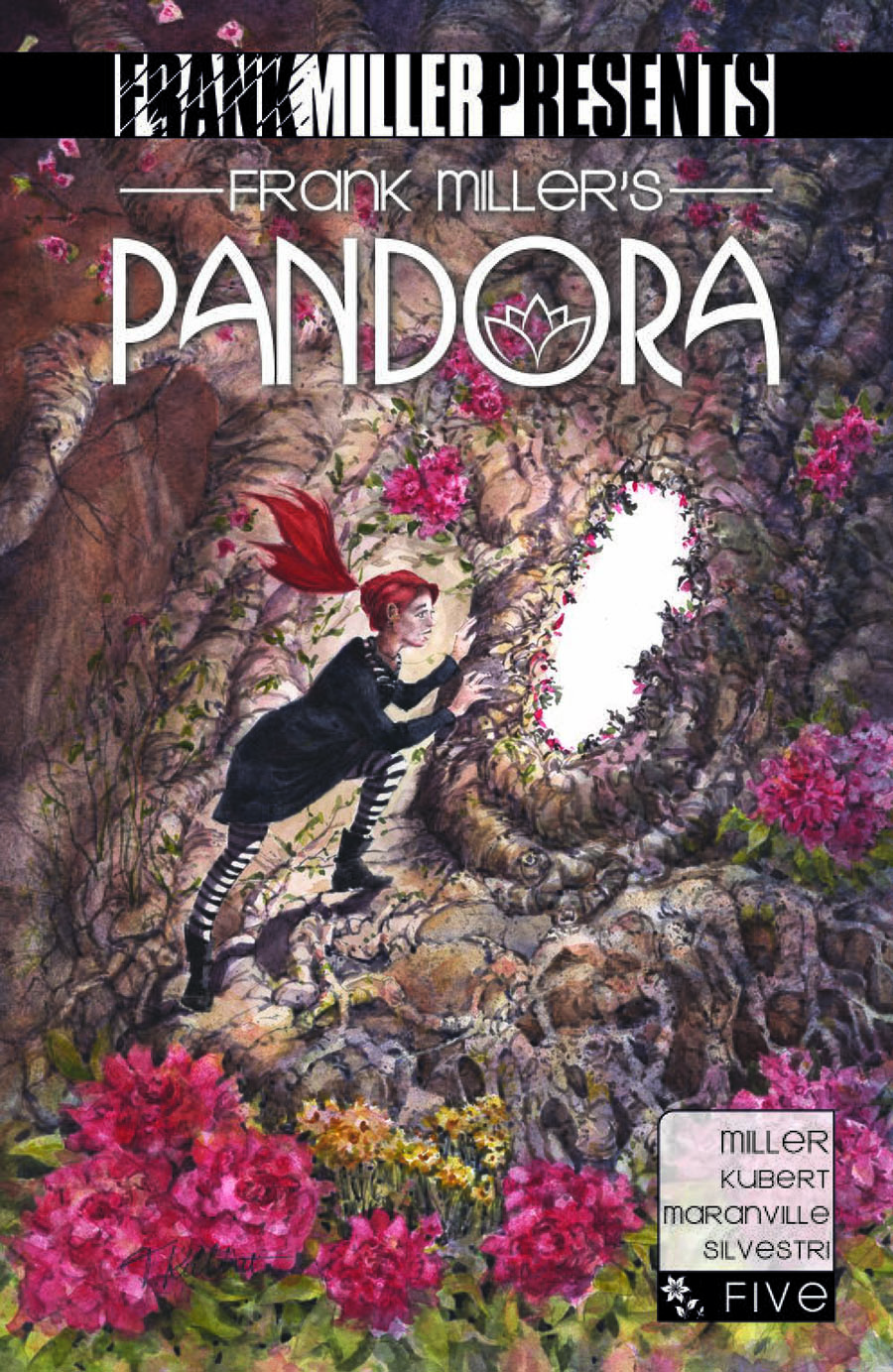 Frank Millers Pandora #5 Cover B Variant Theresa Kubert Cover