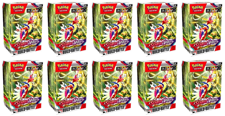 Pokemon Scarlet & Violet Build And Battle Display
