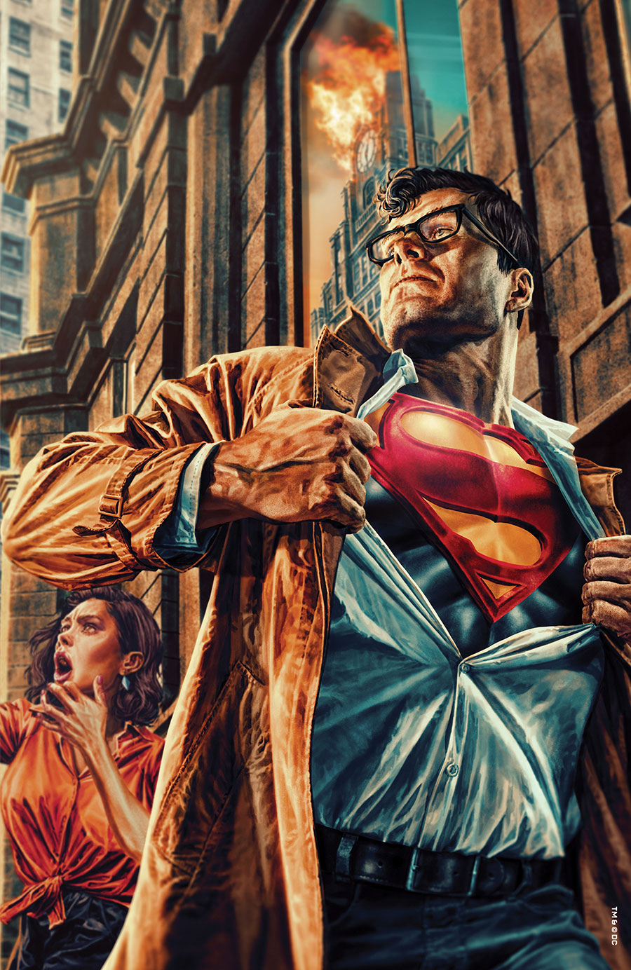 Superman Vol 7 #4 Cover E Variant Lee Bermejo Foil Cover