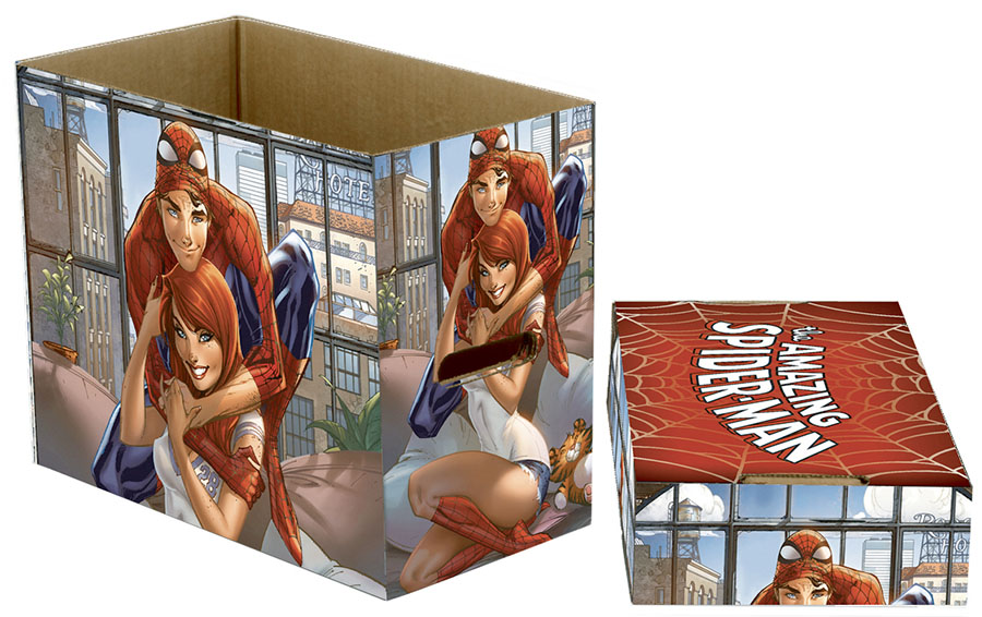 Marvel Spider-Man & MJ Short Comic Storage Box (Single)