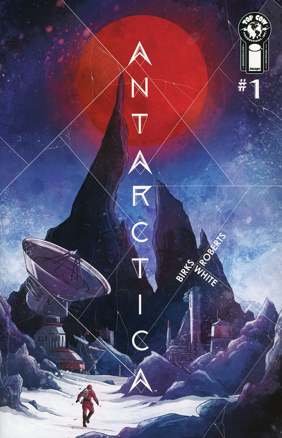 Antarctica #1 Cover B Variant Lyndon White Cover