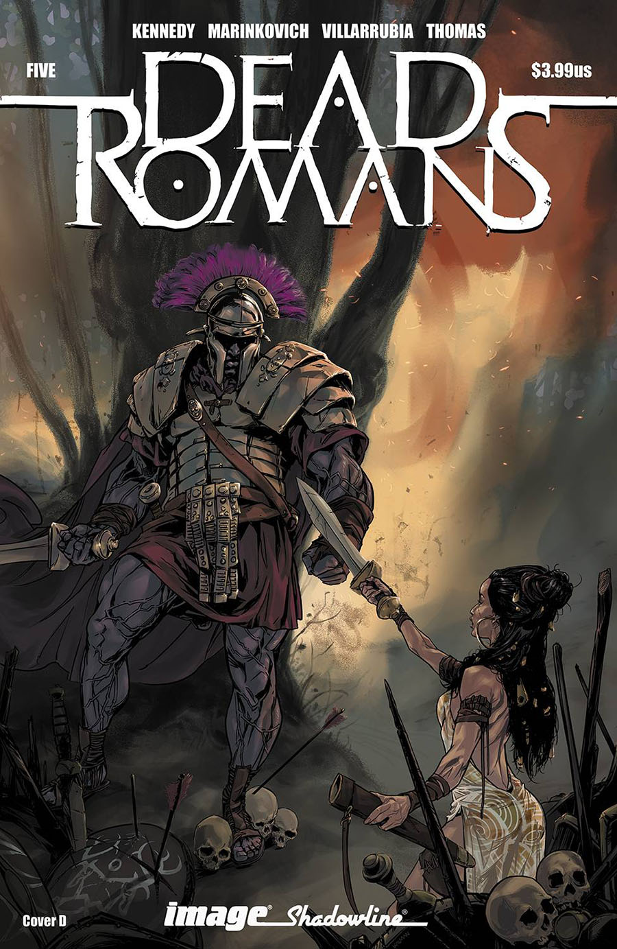 Dead Romans #5 Cover D Variant Kalman Andrasofszky Cover