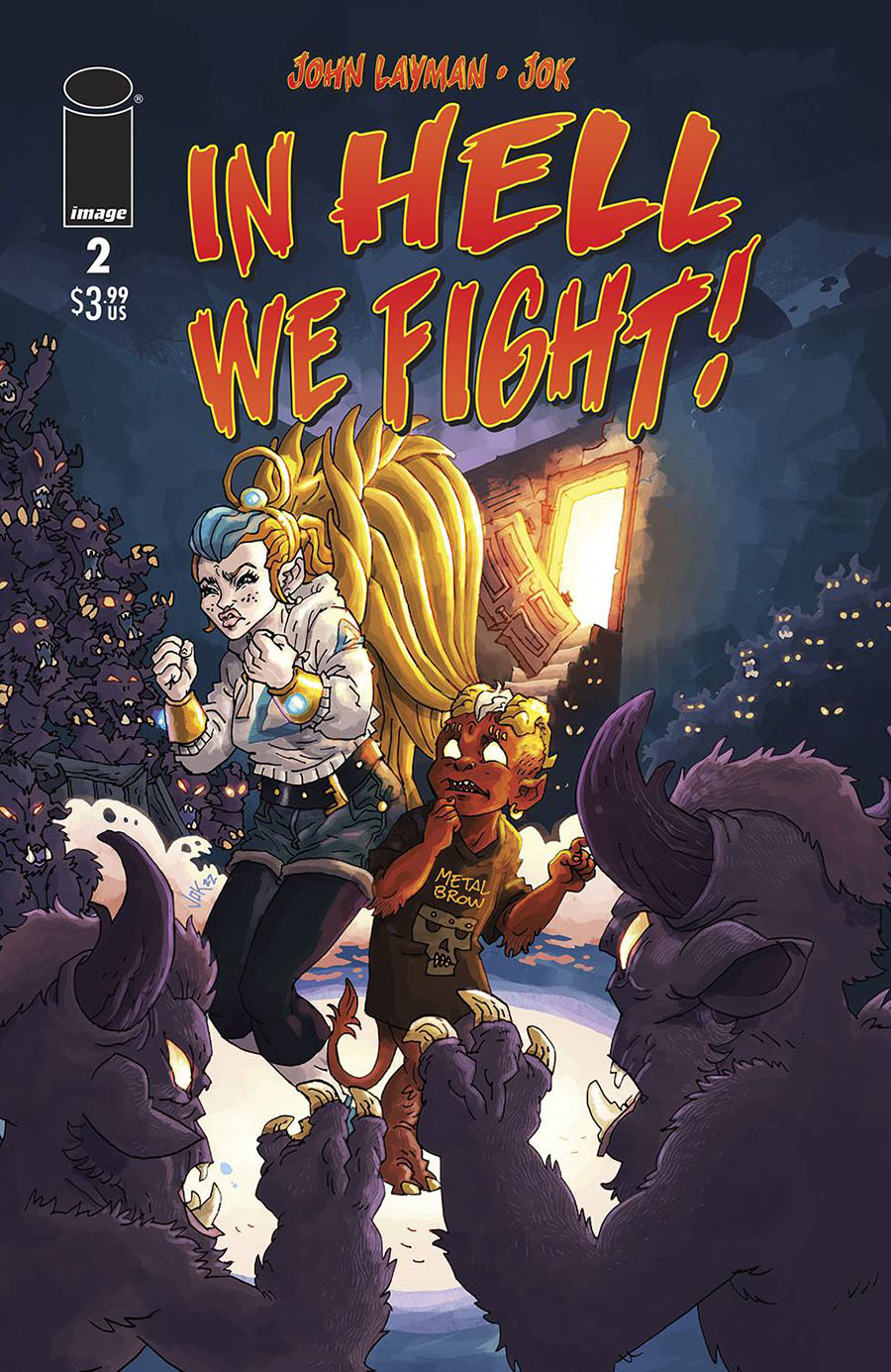 In Hell We Fight #2 Cover A Regular Jok Cover