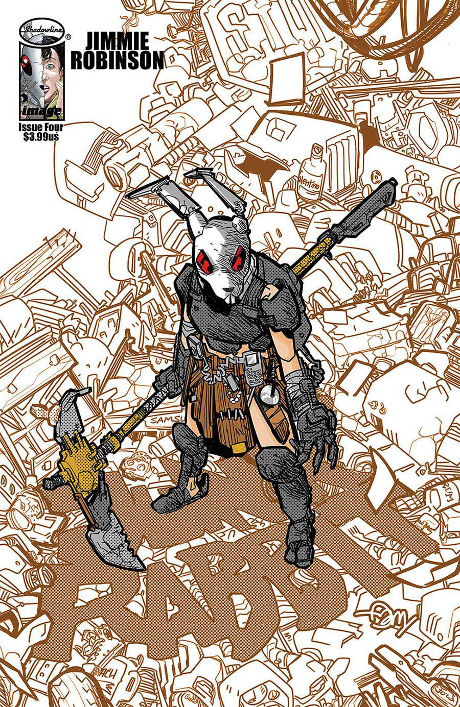 Junk Rabbit #4 Cover C Variant Seth Damoose Cover (Limit 1 Per Customer)