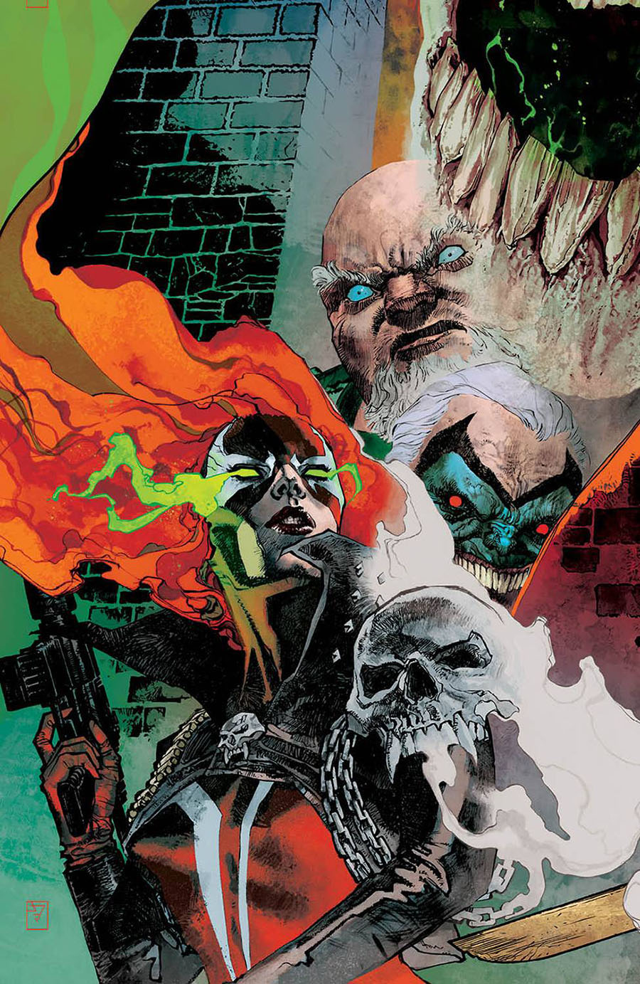 Scorched #20 Cover C Variant JH Williams III Virgin Cover
