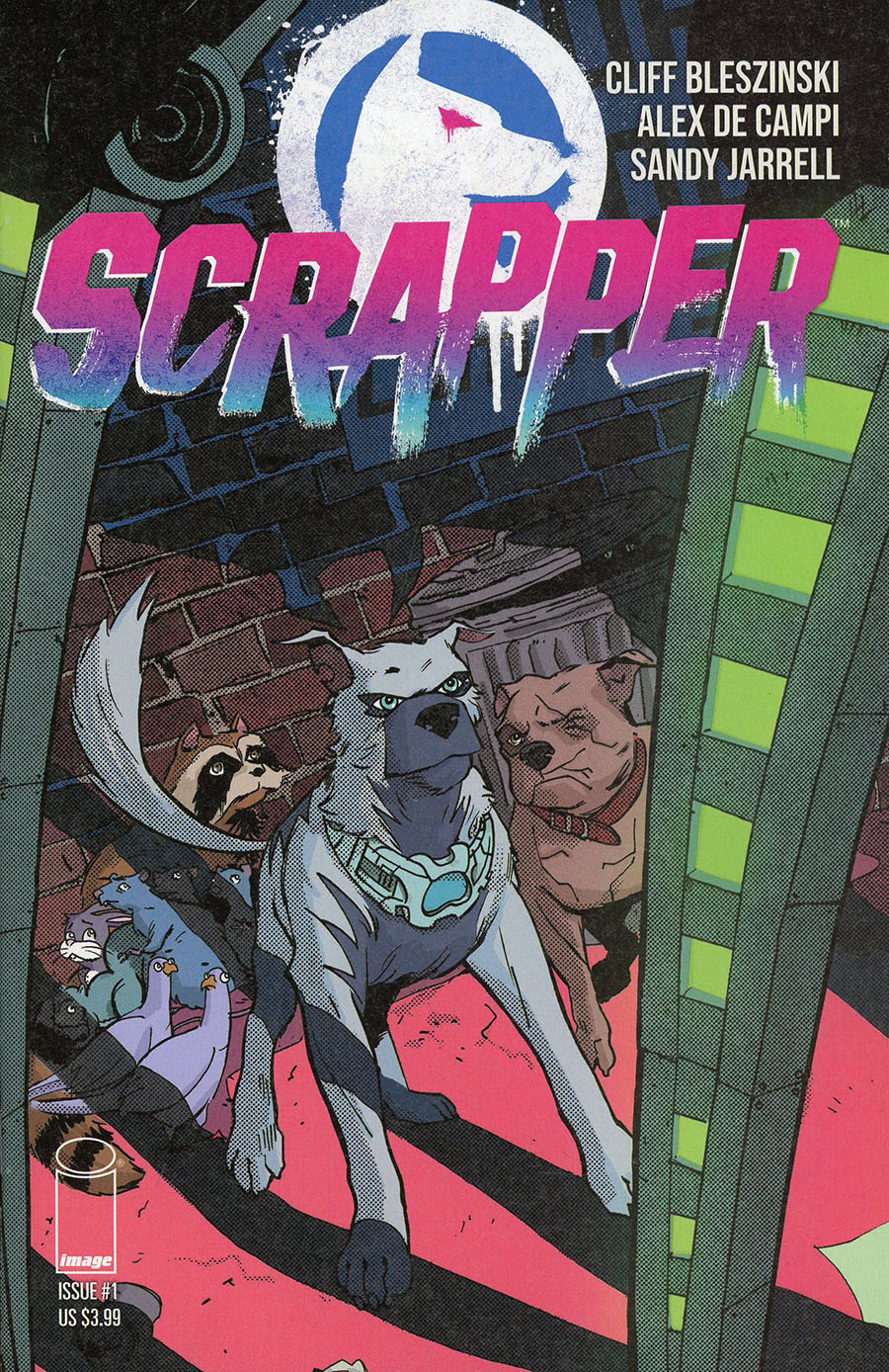 Scrapper #1 Cover B Variant Sandy Jarrell Cover