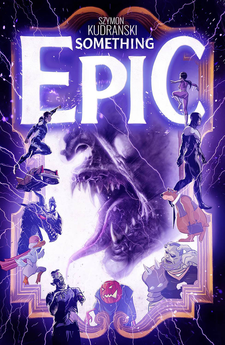 Something Epic #3 Cover A Regular Szymon Kudranski Cover