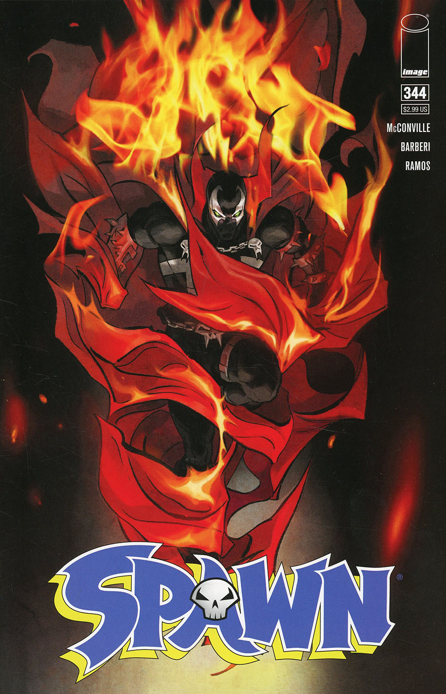 Spawn #344 Cover B Variant Marcial Toledano Cover