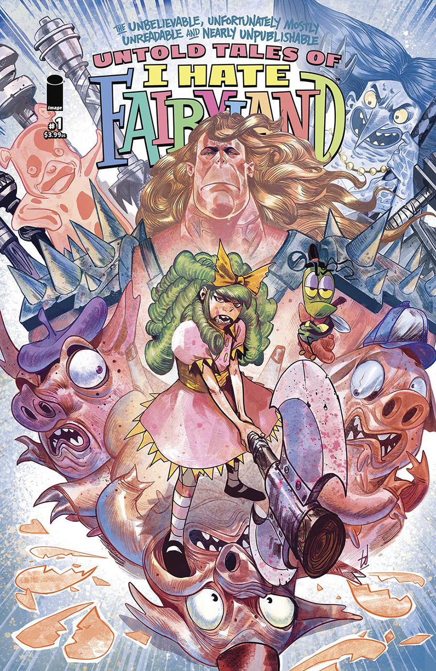 Unbelievable Unfortunately Mostly Unreadable And Nearly Unpublishable Untold Tales Of I Hate Fairyland #1 Cover A