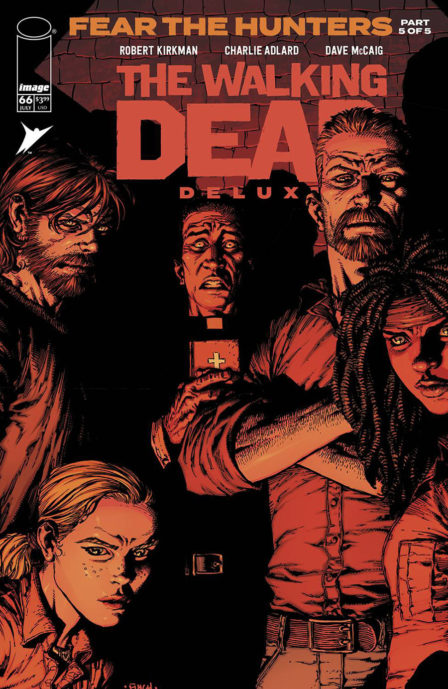 Walking Dead Deluxe #66 Cover A Regular David Finch & Dave McCaig Cover