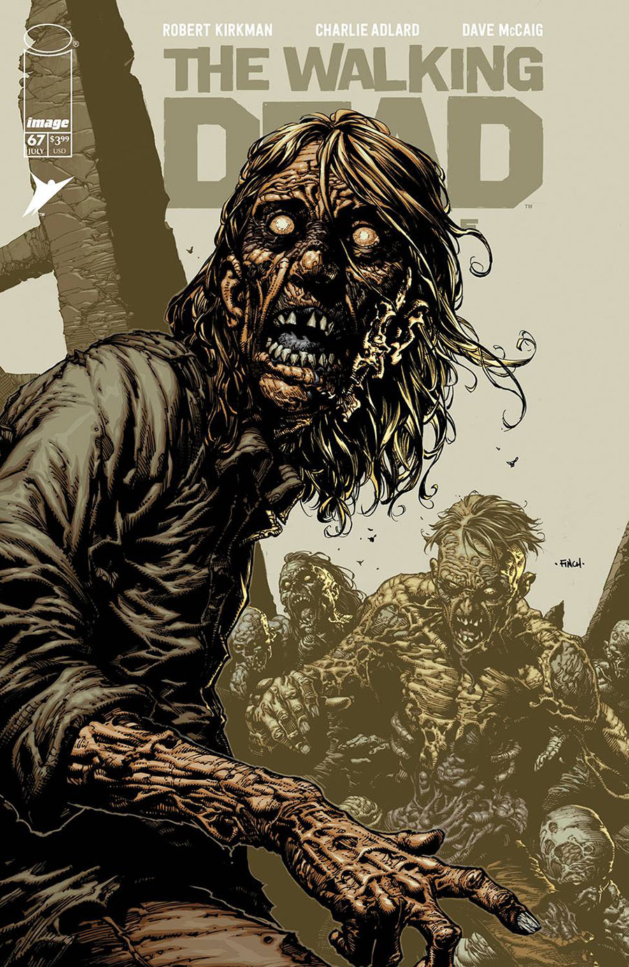 Walking Dead Deluxe #67 Cover A Regular David Finch & Dave McCaig Cover