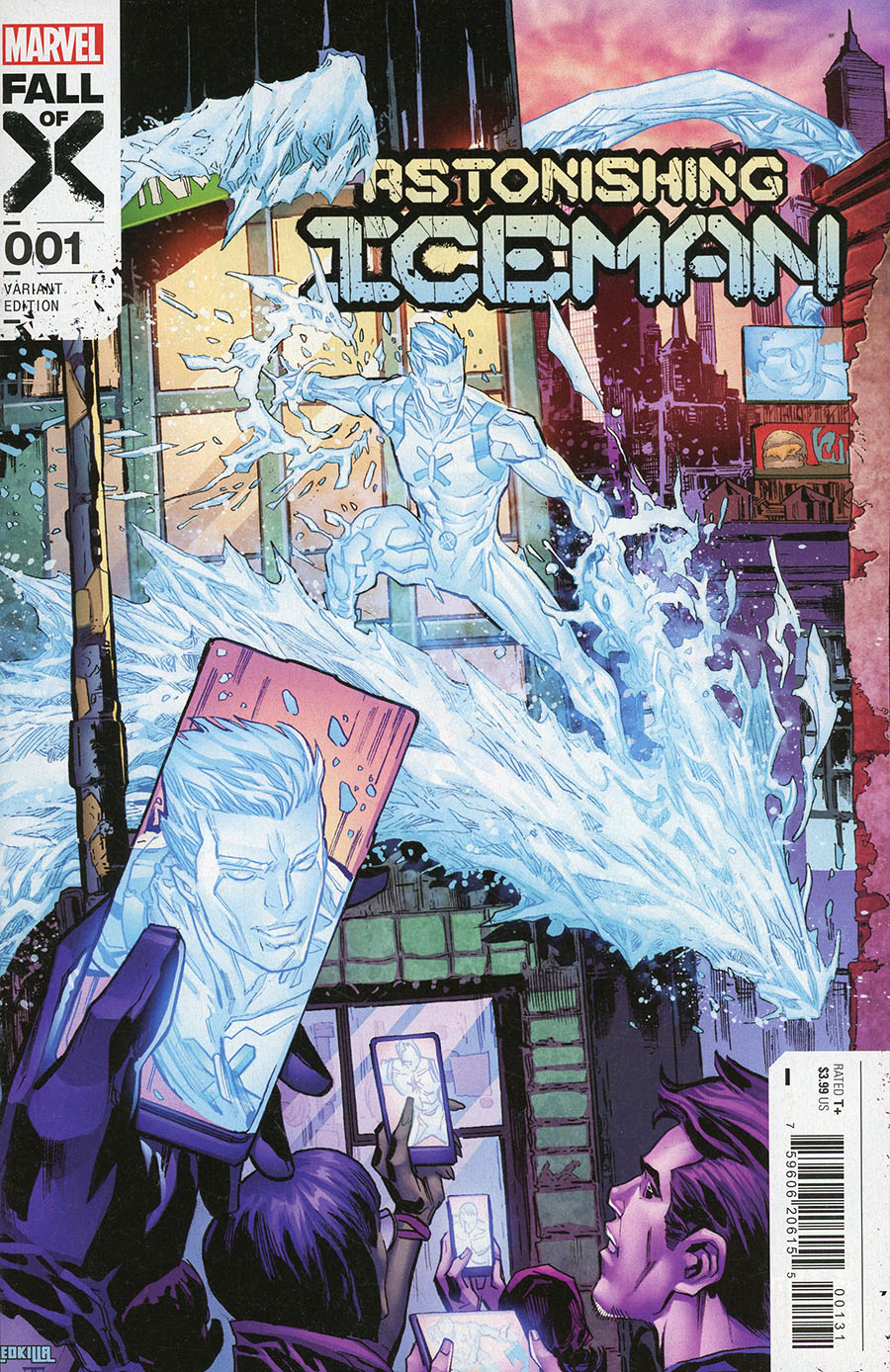 Astonishing Iceman #1 Cover C Variant Ken Lashley Cover (Fall Of X Tie-In)