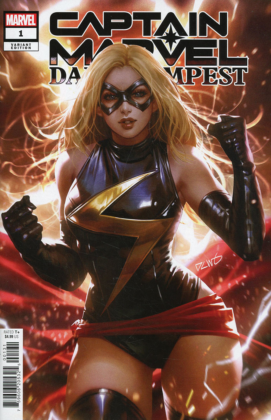 Captain Marvel Dark Tempest #1 Cover D Variant Derrick Chew Dark Tempest Cover