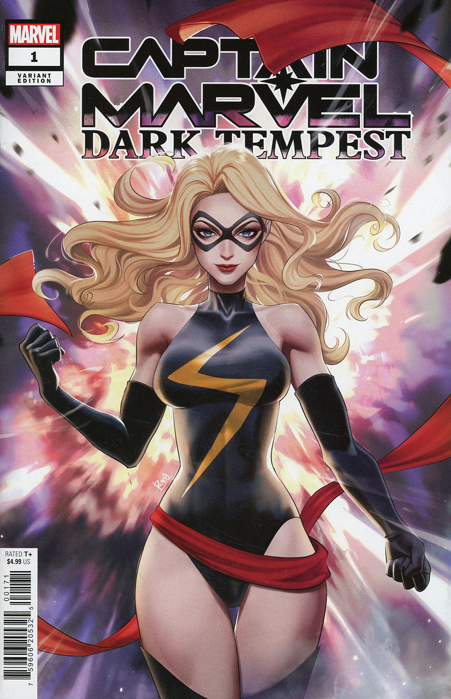 Captain Marvel Dark Tempest #1 Cover G Variant R1C0 Cover