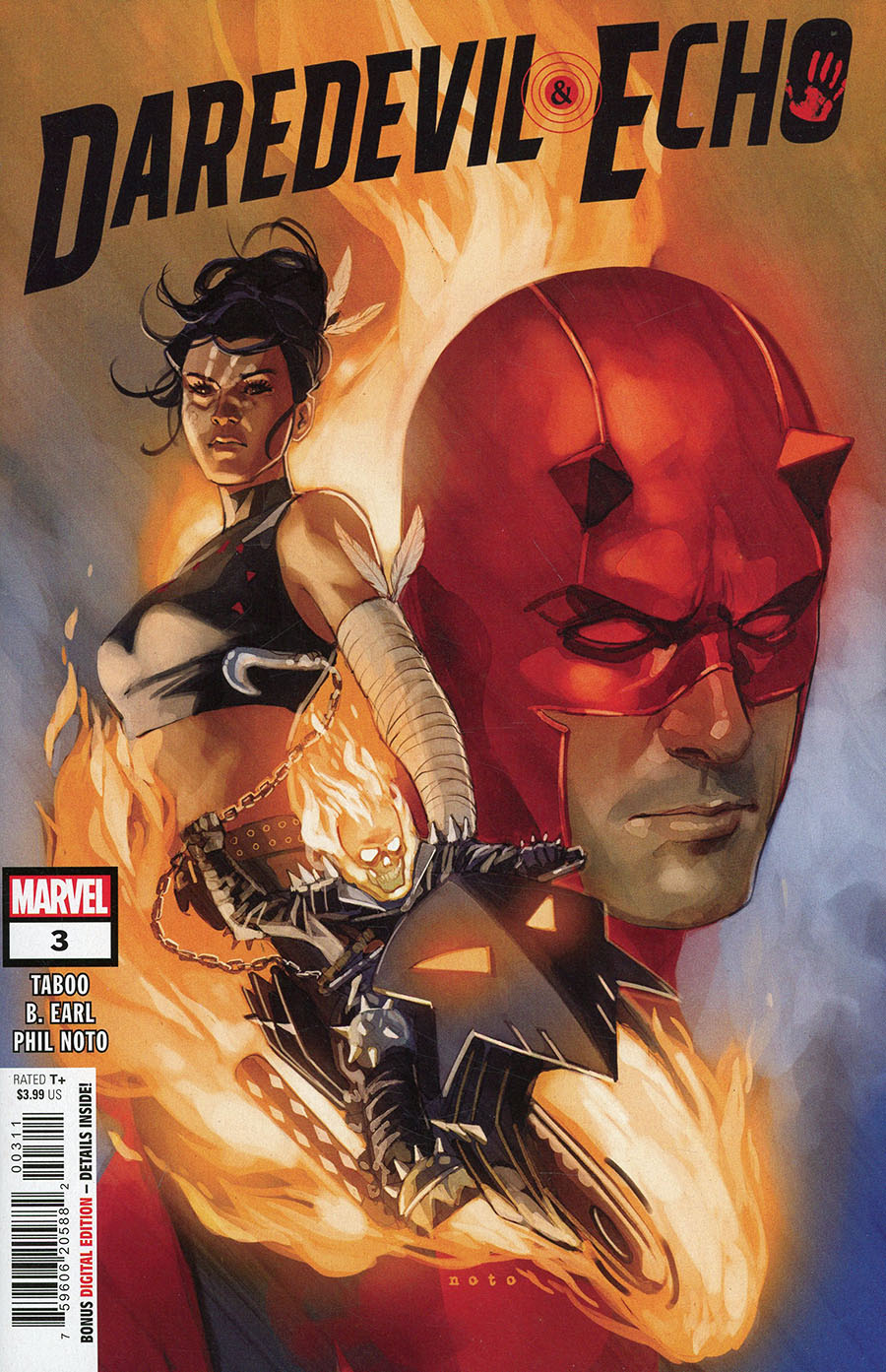 Daredevil And Echo #3 Cover A Regular Phil Noto Cover