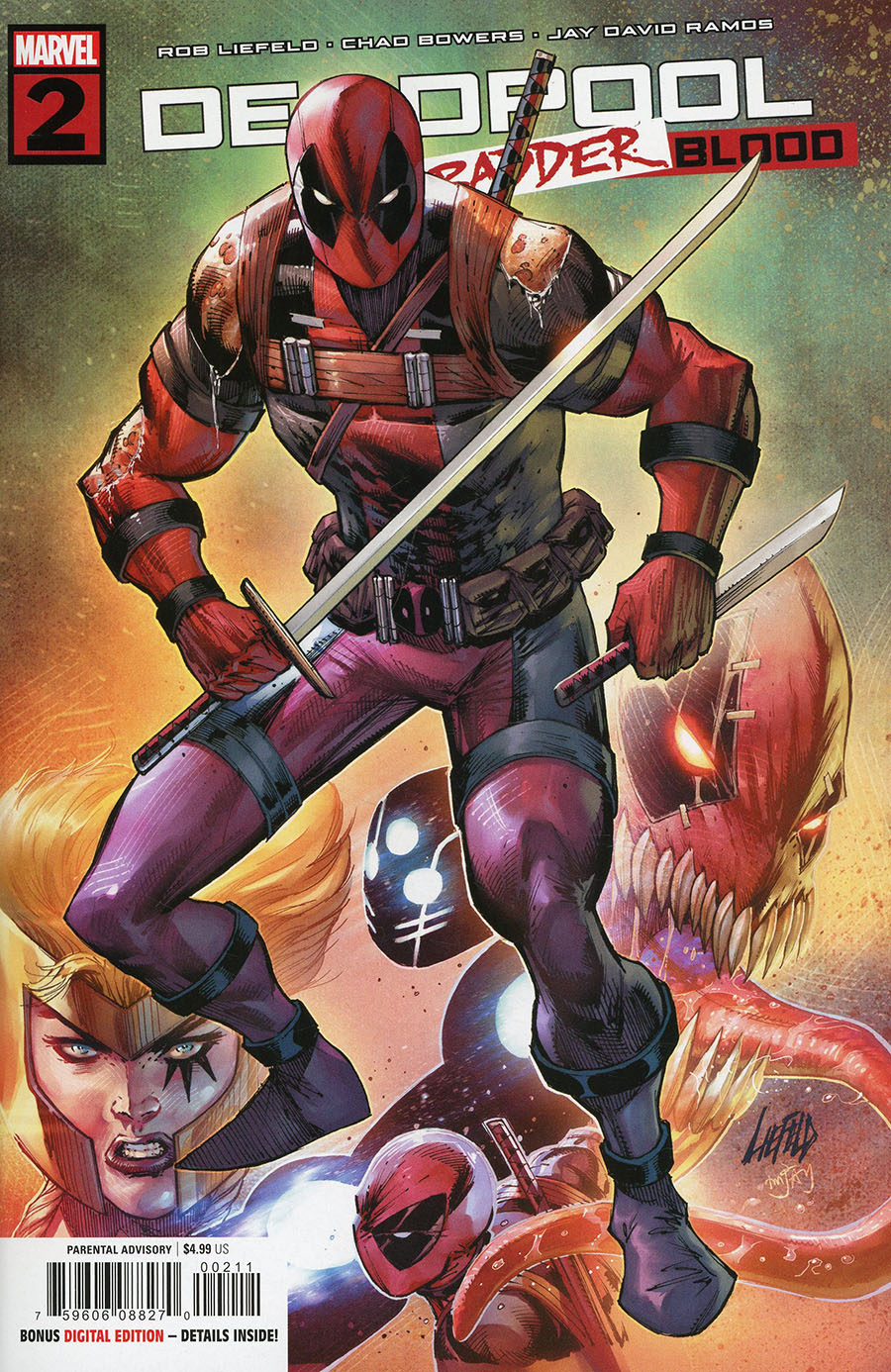 Deadpool Badder Blood #2 Cover A Regular Rob Liefeld Cover