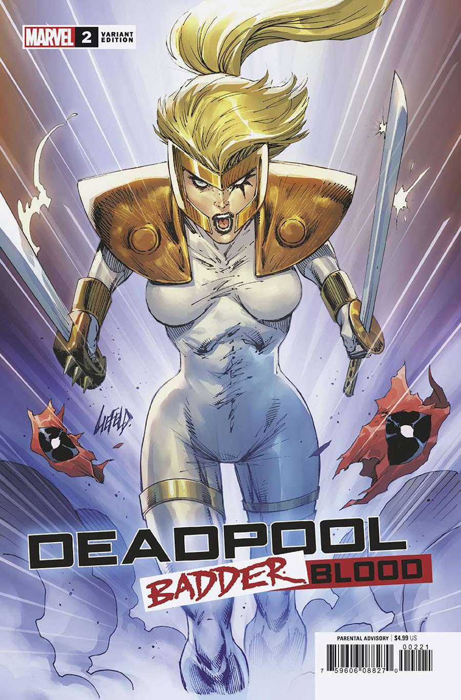Deadpool Badder Blood #2 Cover B Variant Rob Liefeld Cover
