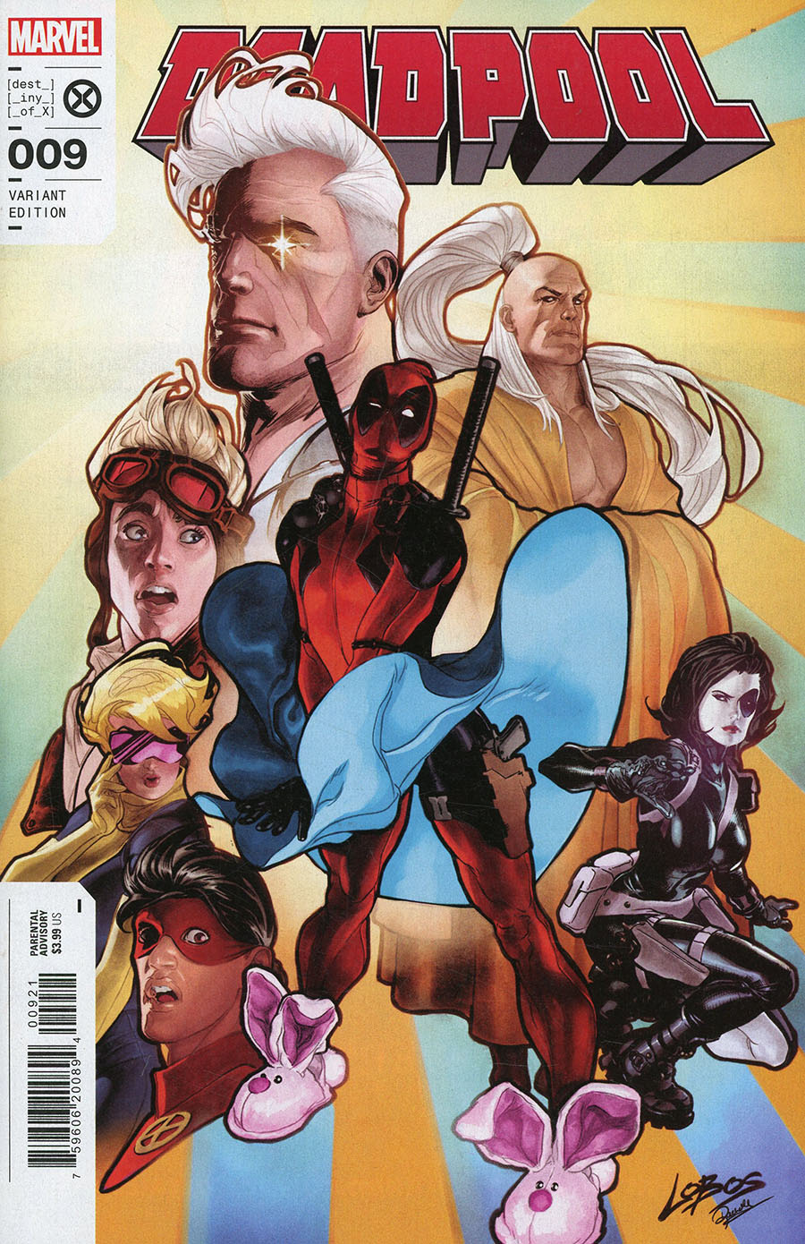 Deadpool Vol 8 #9 Cover C Variant Pablo Villalobos Cover