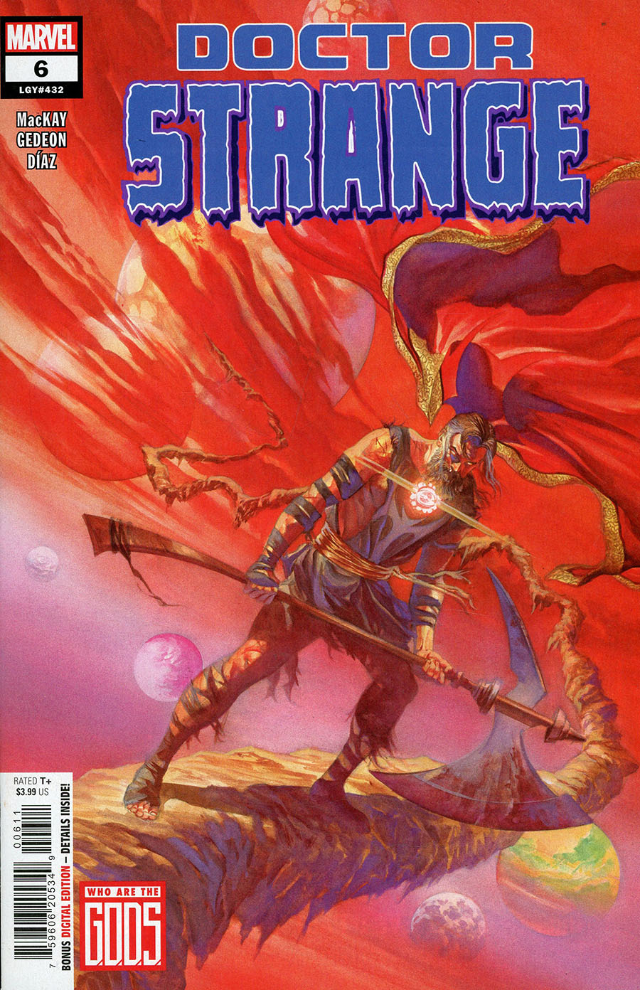 Doctor Strange Vol 6 #6 Cover A Regular Alex Ross Cover (G.O.D.S. Tie-In)