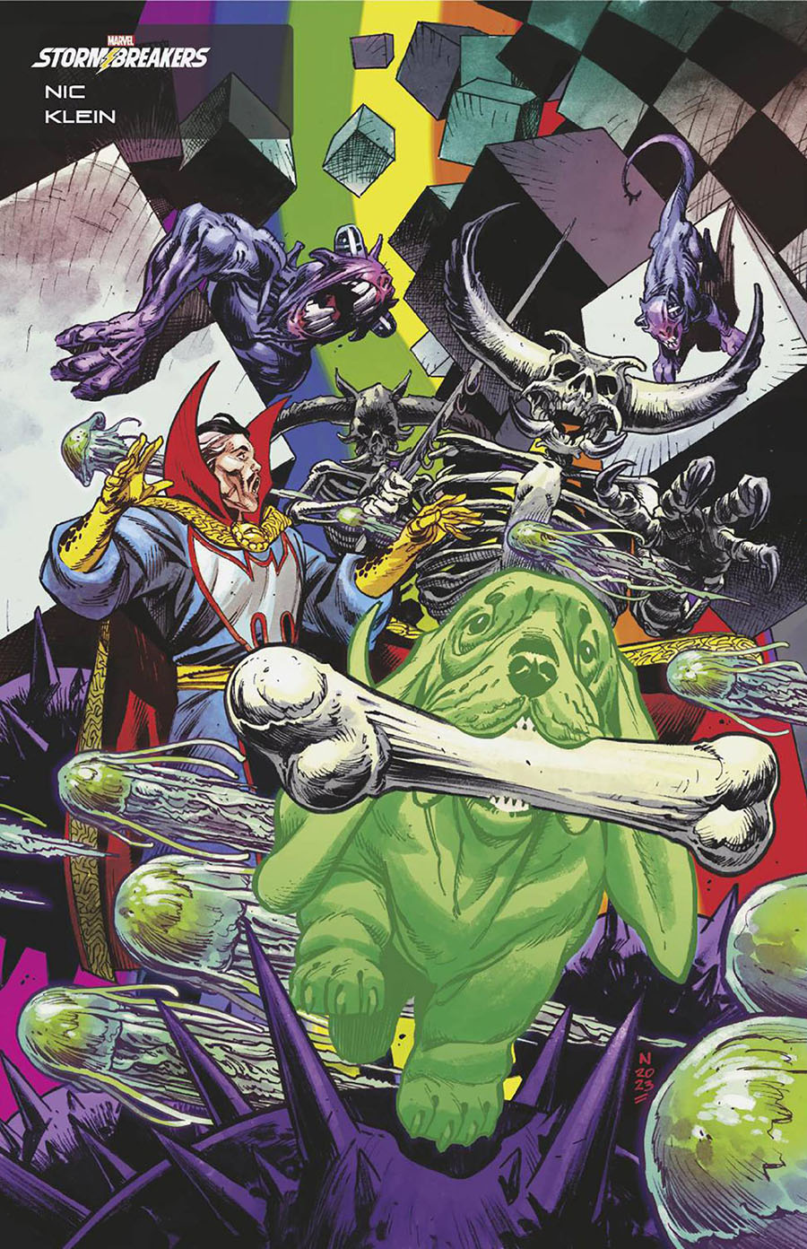 Doctor Strange Vol 6 #6 Cover C Variant Nic Klein Stormbreakers Cover (G.O.D.S. Tie-In)